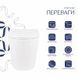 Унітаз підлоговий Qtap Swan безобідковий з сідінням Soft-close QT16223178W SD00045432 фото 13