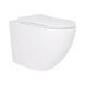 Унітаз підвісний Qtap Robin Ultra Quiet безобідковий з сідінням Soft-close 520x365x365 мм WHITE 2385684198 фото 1