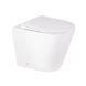 Унітаз підлоговий Qtap Swan безобідковий з сідінням Soft-close QT16223178W SD00045432 фото 1