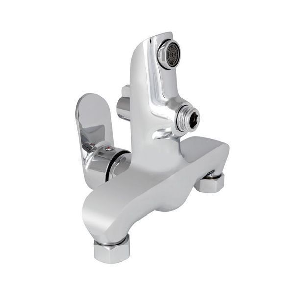 Змішувач для ванни Lidz Wieza 006 (з душовим гарнітуром) (k35) LDWIE006CRM45410 Chrome SD00051534 фото