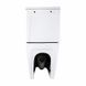 Унітаз підлоговий Qtap Vlasta Ultra Quiet безобідковий з сидінням Soft-close WHITE QT28228300W 2333998868 фото 6