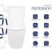 Унітаз-компакт Qtap Jay з сідінням Soft-close QT07222176W SD00036223 фото 13