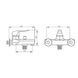 Смеситель для ванной Brinex 35W 006 SD00033036 фото 2