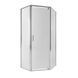 Душевая кабина Qtap Leo CRM10995-AC6 90х90 см, стекло Clear 6 мм без поддона. SD00039707 фото 1