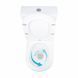Унітаз підлоговий Qtap Vlasta Ultra Quiet безобідковий з сидінням Soft-close WHITE QT28228300W 2333998868 фото 5