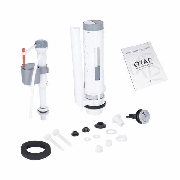 Унітаз підлоговий Qtap Grand Ultra Quiet безобідковий з сидінням Soft-close WHITE QT26228301W 2333998869 фото