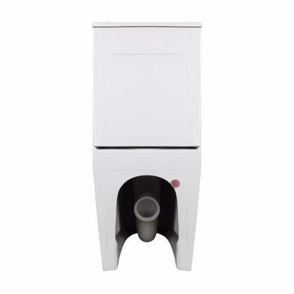 Унитаз-компакт Qtap Scorpio безободочный Ultra Quiet с сиденьем Soft-close QT14222125AUQW SD00050897 фото