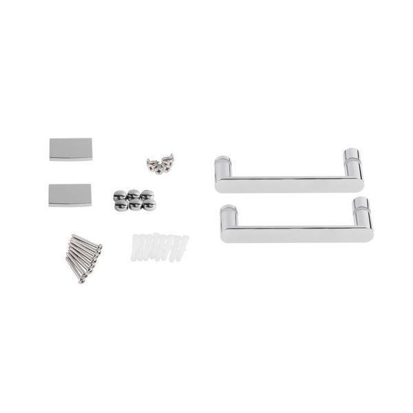 Душова кабіна Qtap Gemini CRM1099SC6 90х90 см, скло Clear 6 мм без піддона SD00039708 фото