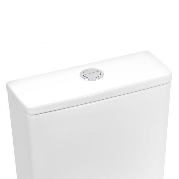 Унитаз-компакт Qtap Scorpio безободочный Ultra Quiet с сиденьем Soft-close QT14222125AUQW SD00050897 фото