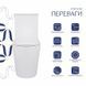 Унитаз-компакт Qtap Scorpio безободочный Ultra Quiet с сиденьем Soft-close QT14222125AUQW SD00050897 фото 13