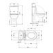 Унитаз-компакт Qtap Scorpio безободочный Ultra Quiet с сиденьем Soft-close QT14222125AUQW SD00050897 фото 12