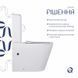 Унитаз-компакт Qtap Scorpio безободочный Ultra Quiet с сиденьем Soft-close QT14222125AUQW SD00050897 фото 14