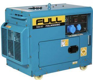 Дизельный генератор Full FDL9000SC (6,3 кВт) &mdash; мощный и надежный источник электроэнергии для дома, дачи, строительных площадок или аварийного питания. Мощность 6,3 кВт позволяет одновременно питать бытовую технику, освещение и электроинструменты. Генерато 2830505805 фото