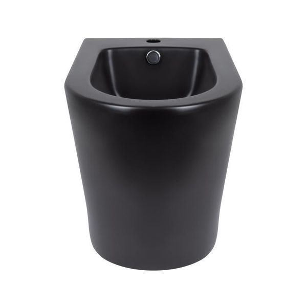 Биде напольное Qtap Scorpio 530x360x395 Matt black QT14441003CMB SD00042524 фото