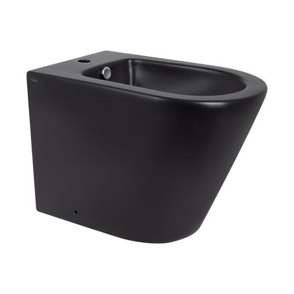Биде напольное Qtap Scorpio 530x360x395 Matt black QT14441003CMB SD00042524 фото
