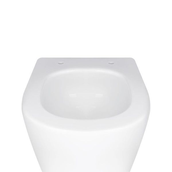 Унитаз подвесной Qtap Swan безободочный Ultra Quiet с сиденьем Soft-close QT16335179W SD00050900 фото