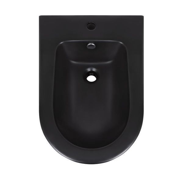 Биде напольное Qtap Scorpio 530x360x395 Matt black QT14441003CMB SD00042524 фото