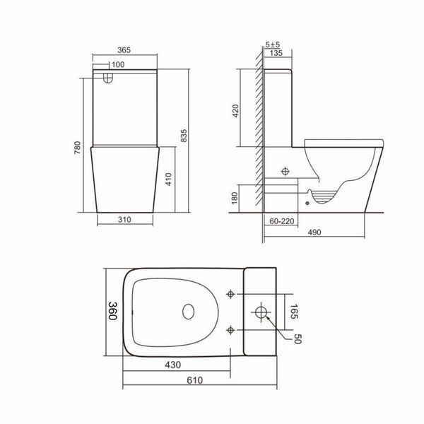 Унітаз підлоговий Qtap Tern Ultra Quiet безобідковий з сидінням Soft-Close QT17222175AUQ1W White 2256440598 фото
