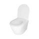 Унитаз подвесной Qtap Swan безободочный Ultra Quiet с сиденьем Soft-close QT16335179W SD00050900 фото 4