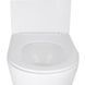 Унитаз подвесной Qtap Swan безободочный Ultra Quiet с сиденьем Soft-close QT16335179W SD00050900 фото 7