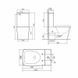 Унітаз підлоговий Qtap Tern Ultra Quiet безобідковий з сидінням Soft-Close QT17222175AUQ1W White 2256440598 фото 2