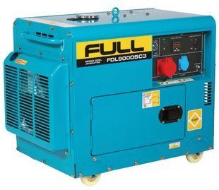 Дизельный генератор Full FDL9000SC3 (6,3 кВт) &mdash; мощный и надежный источник электроэнергии для дома, дачи, строительных площадок или аварийного питания. Мощность 6,3 кВт позволяет одновременно питать бытовую технику, освещение и электроинструменты. Генерат 2830510535 фото