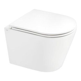 Унитаз подвесной Qtap Scorpio безободочный Ultra Quiet с сиденьем Soft-close QT1433053EUQW SD00050898 фото
