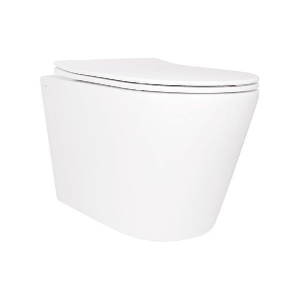 Унитаз подвесной Qtap Scorpio безободочный Ultra Quiet с сиденьем Soft-close QT1433053EUQW SD00050898 фото