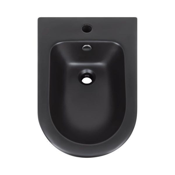 Биде напольное Qtap Robin 565x360x405 Matt black QT13442141CMB SD00043834 фото