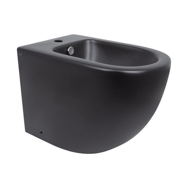 Биде напольное Qtap Robin 565x360x405 Matt black QT13442141CMB SD00043834 фото