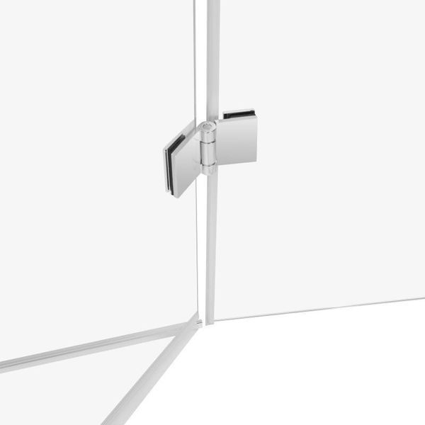 Душевая кабина Qtap Capricorn CRM1018RC6 100х80 см, стекло Clear 6 мм без поддона. SD00039711 фото