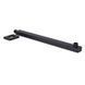 Кронштейн для верхнього душу Qtap Trubice 400 мм прямокутний QTTRU120BLM45929 Black Matt 2262497164 фото 4
