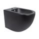 Биде напольное Qtap Robin 565x360x405 Matt black QT13442141CMB SD00043834 фото 7