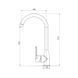Смеситель для кухни Brinex 35C 007 SD00033039 фото 4