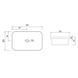 Раковина Qtap Scorpio 610х380х150 White QT1411K491WN 2358525207 фото 2