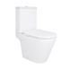 Унітаз підлоговий Qtap Dove Rimless безобідковий з сидінням Soft-close WHITE QT06228380BW 2333998871 фото 1