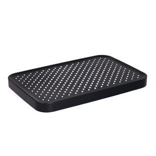 Лійка для верхнього душу Qtap Hlavova 330x330 мм прямокутна QTHLA107BLM45945 Black Matt 2262497168 фото