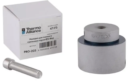 Насадка для плоского паяльника парна &Oslash;32 Thermo Alliance PRO-203 Blue SD00053297 фото