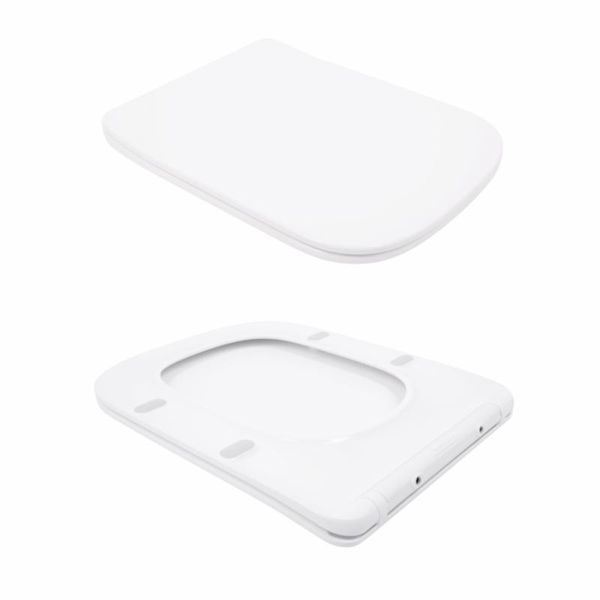 Унітаз підвісний Qtap Tern Ultra Quiet безобідковий з сидінням Soft-close WHITE QT17332303AW 2333998872 фото