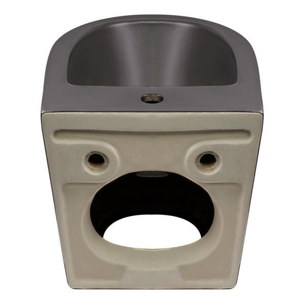 Биде подвесное Qtap Robin 495х370х325 Matt black QT1355046FMB SD00042545 фото