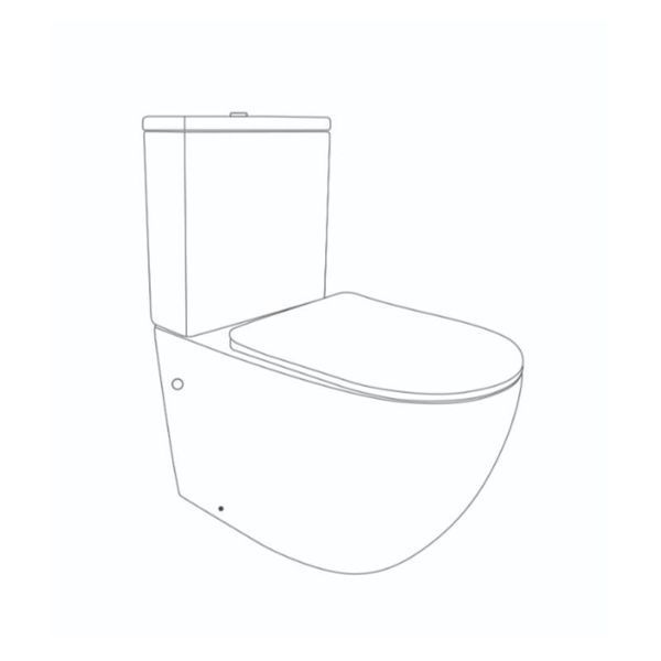 Унітаз підлоговий Qtap Jay Ultra Quiet з сидінням Soft-close 640x360x835 мм QT07222175TW White 2423169685 фото