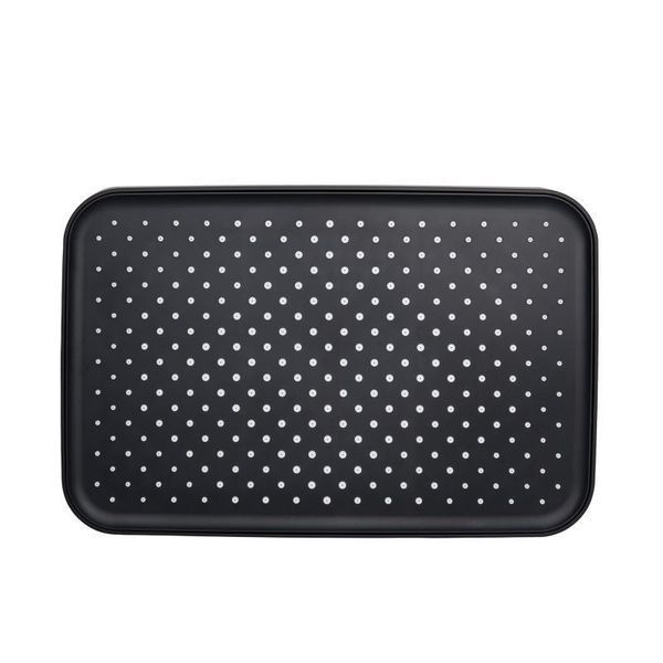 Лійка для верхнього душу Qtap Hlavova 330x330 мм прямокутна QTHLA107BLM45945 Black Matt 2262497168 фото