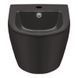 Биде подвесное Qtap Robin 495х370х325 Matt black QT1355046FMB SD00042545 фото 3