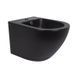 Биде подвесное Qtap Robin 495х370х325 Matt black QT1355046FMB SD00042545 фото 7