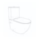 Унітаз підлоговий Qtap Jay Ultra Quiet з сидінням Soft-close 640x360x835 мм QT07222175TW White 2423169685 фото 2