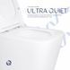 Унітаз підвісний Qtap Tern Ultra Quiet безобідковий з сидінням Soft-close WHITE QT17332303AW 2333998872 фото 5