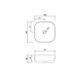 Раковина-чаша Qtap Kolibri 430х430х150 White QT1011K396WN 2358525209 фото 2