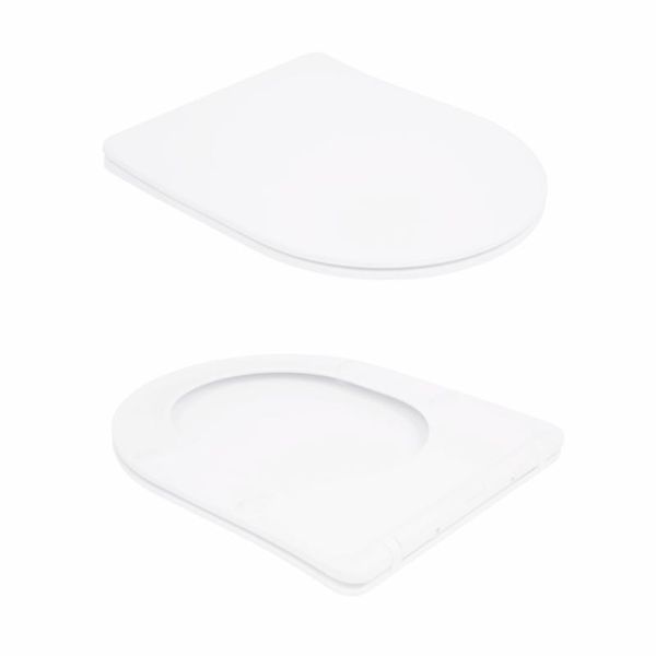 Унитаз-компакт Qtap Stork безободковый с сиденьем Soft-close QT15222179W SD00036226 фото