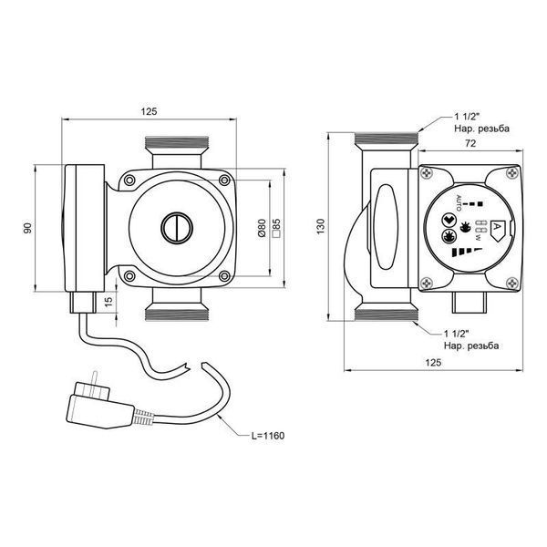 Насос циркуляционный Thermo Alliance LPSA 25/60/130 SD00047139 фото