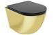 Подвесной унитаз MEXEN LENA GOLD BLACK MATT * 2523700195 фото 1